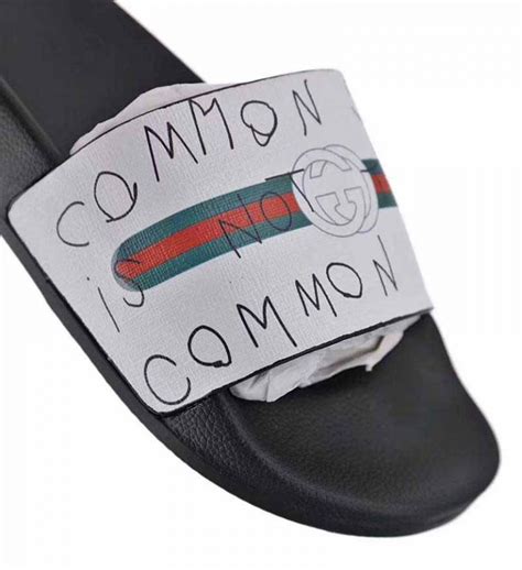 gucci common sense slides